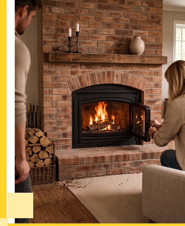 Кирпичные камины под ключ в Климовске от 151920 р. | ЭриданКлс