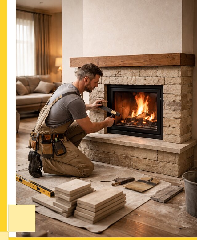 Строительство каминов в Климовске от 151920 р., ЭриданКлс - под ключ