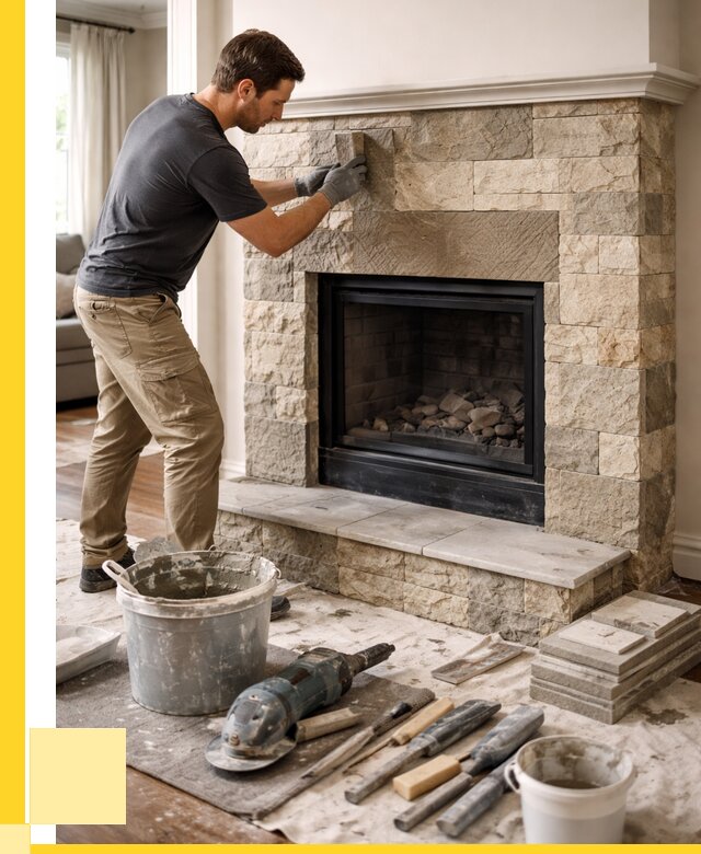 Ремонт каминов и печей в Климовске от 15192 р. | ЭриданКлс