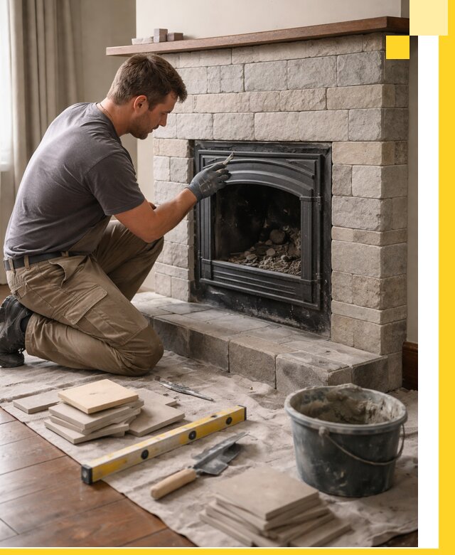 Профессиональный ремонт каминов в Климовске восстановление и сервис