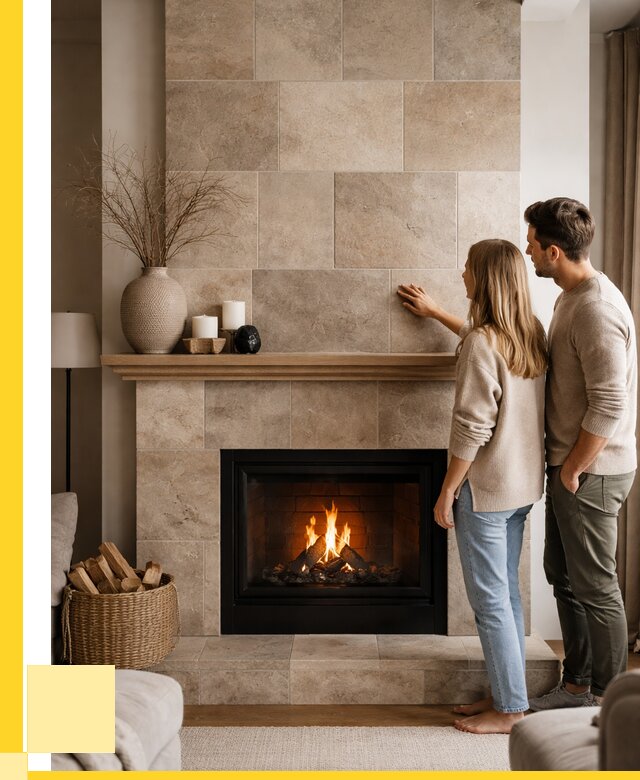 Облицовка каминов керамогранитом в Климовске от 4558 р. | ЭриданКлс