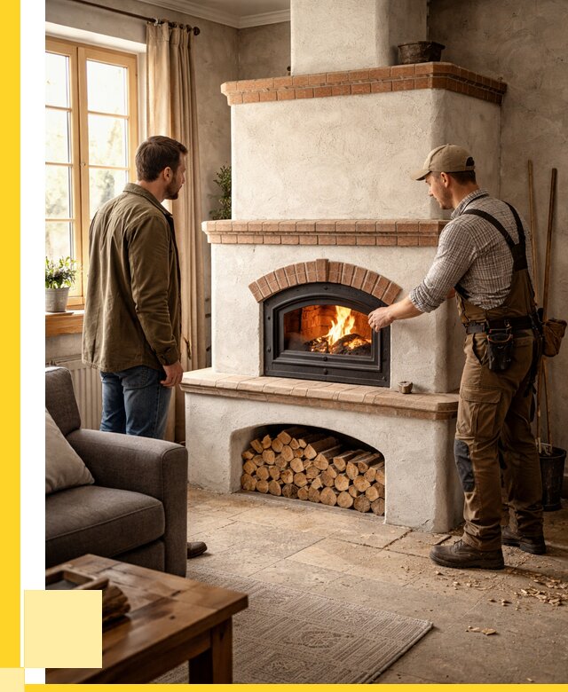 Печи камины в Климовске: кирпичные, изразцовые от 60768 р. | ЭриданКлс