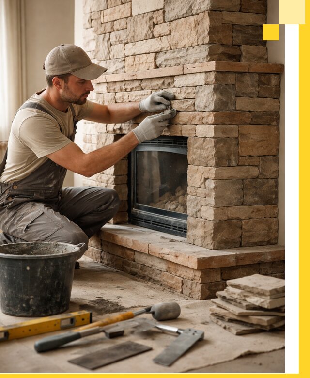 Проектирование и установка печей-каминов под ключ в Климовске