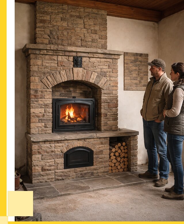 Кирпичная печь под ключ в Климовске от 151920 р. | ЭриданКлс