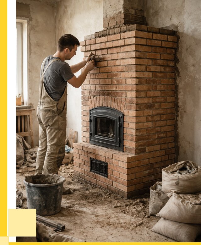 Строительство печей в Климовске от 65832 р. под ключ, ЭриданКлс