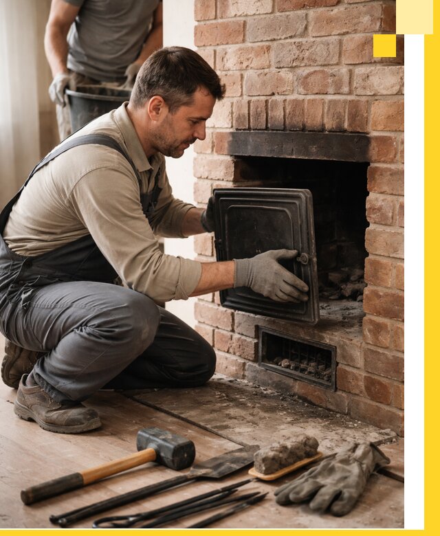 Ремонт печей в Климовске с гарантией качества и безопасности