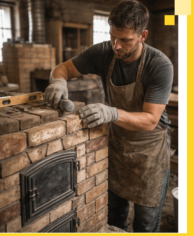 Изготовление печей на заказ в Климовске с проектом и монтажом