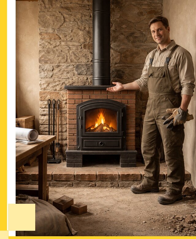 Печи отопительные из кирпича в Климовске от 81024 р., ЭриданКлс