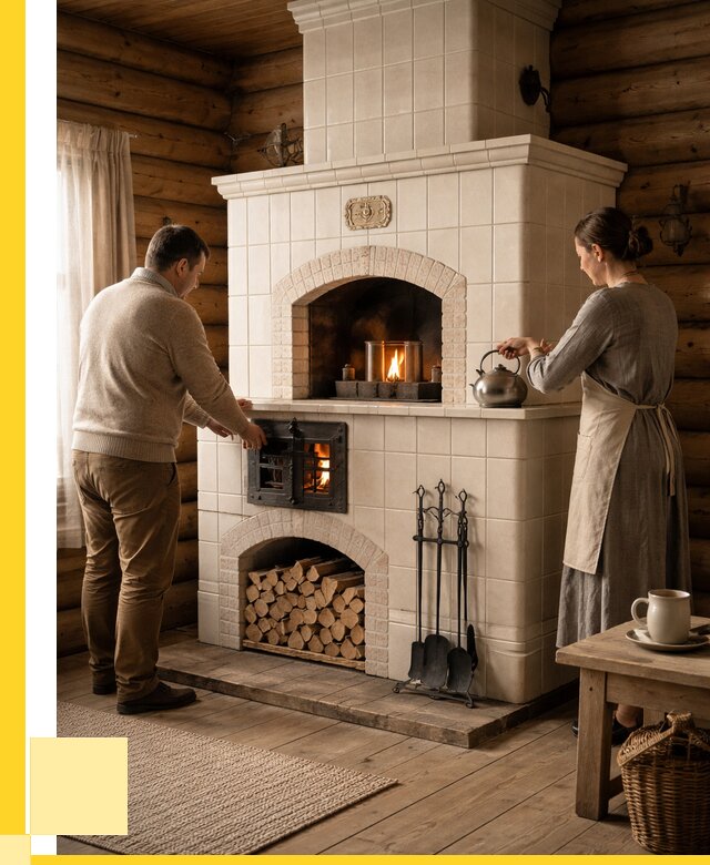 Русские печи в Климовске: установка от 151920 р. ЭриданКлс