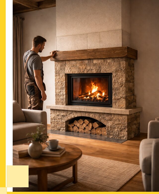 Печи камины для дома под ключ в Климовске от 55704 р. | ЭриданКлс