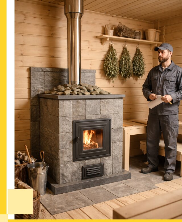 Печи для бани под ключ в Климовске от 121536 р. | ЭриданКлс