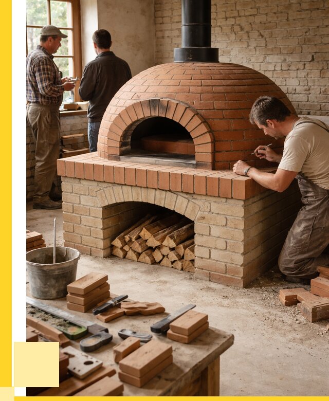 Помпейская печь дровяная для пиццы в Климовске | ЭриданКлс от 202560 р.