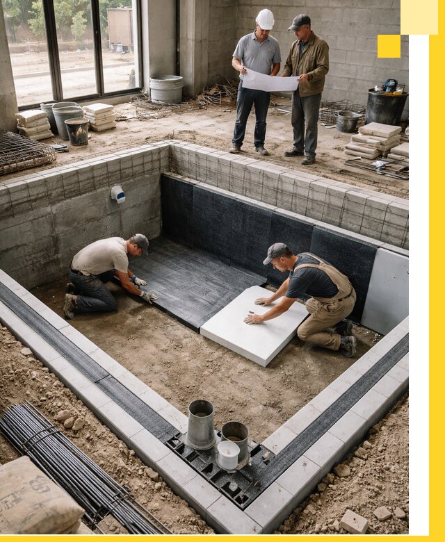 Проекты частных и общественных бассейнов под ключ в Климовске