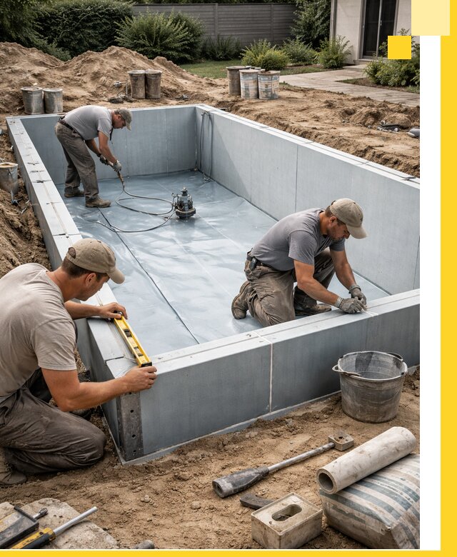 Профессиональный монтаж бассейнов под ключ в Климовске с гарантией