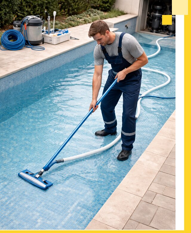 Профессиональная чистка бассейнов и фильтров в Климовске под ключ