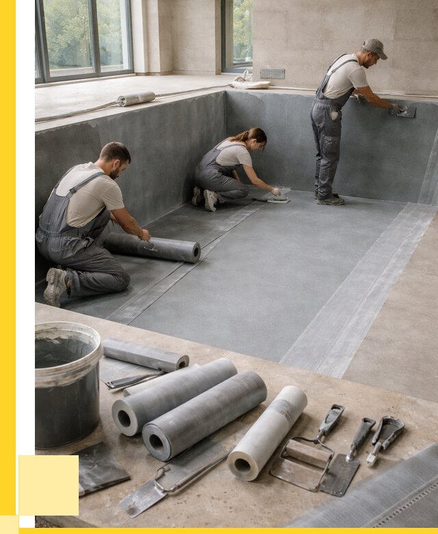 Гидроизоляция бассейнов в Климовске от 2026 р., ЭриданКлс