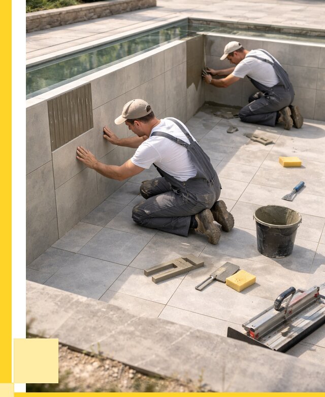 Облицовка бассейнов в Климовске от 4558 р. под ключ | ЭриданКлс