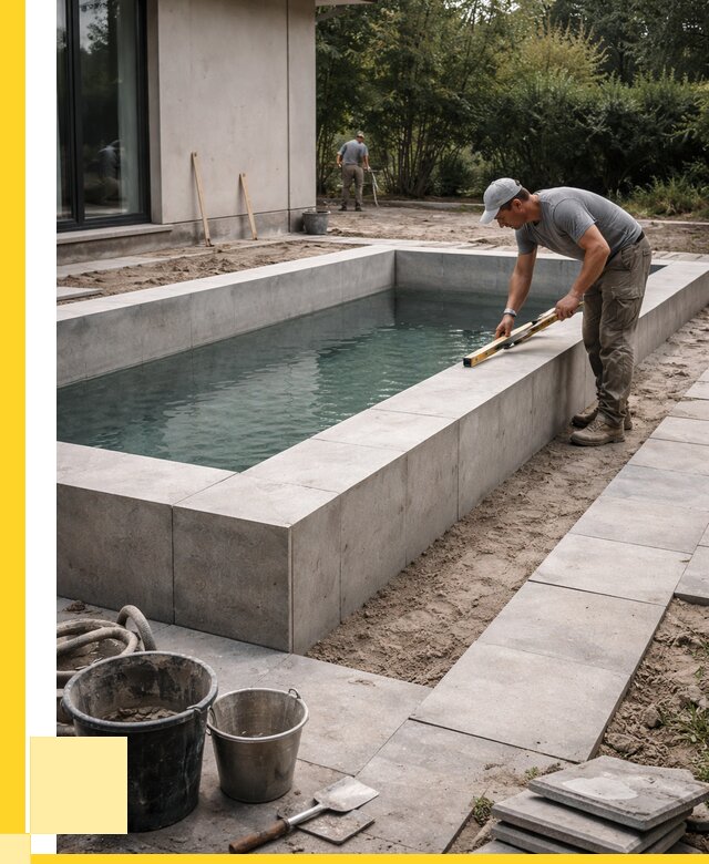 Строительство бетонного бассейна в Климовске от 1215360 р. | ЭриданКлс