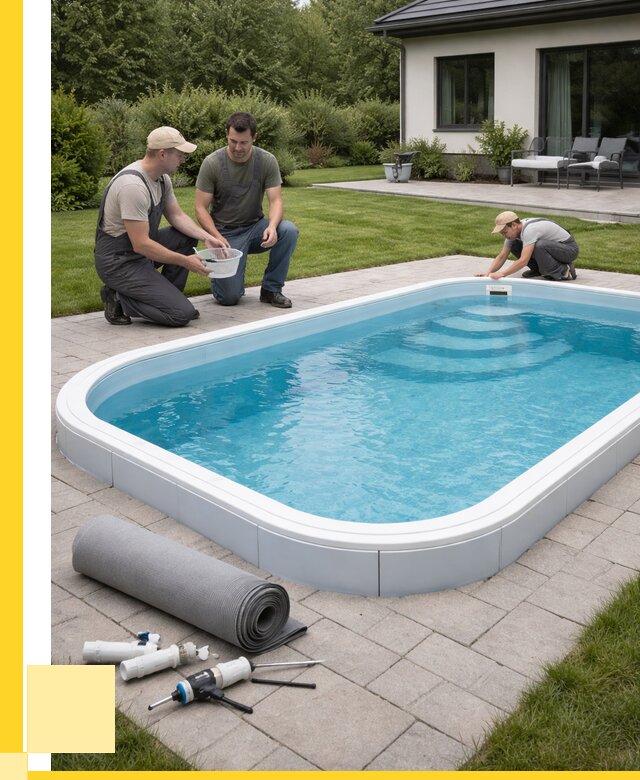 Пластиковый бассейн купить в Климовске от 253200 р., ЭриданКлс