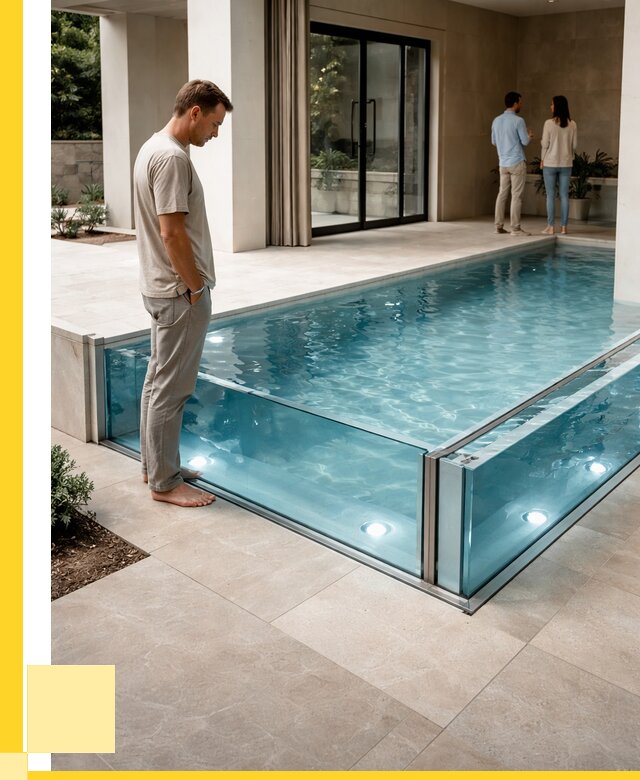 Стеклянные бассейны в Климовске от 1215360 р. | ЭриданКлс — мозаика