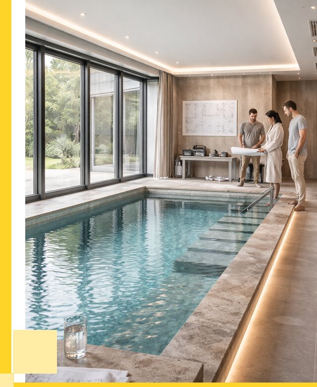 Закрытые бассейны под ключ в Климовске от 2532000 р. | ЭриданКлс