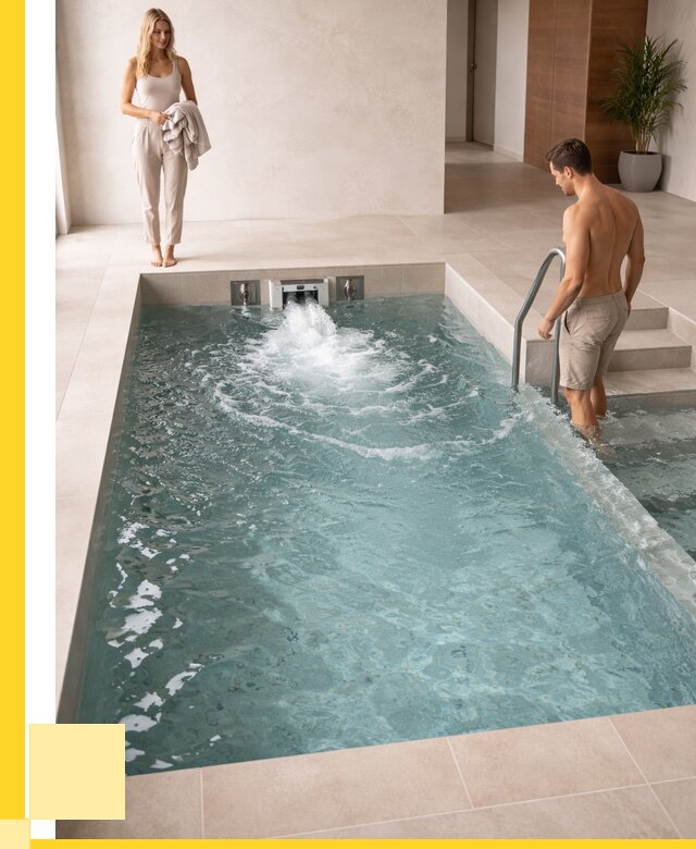 Бассейн с противотоком в Климовске от 253200 р. | ЭриданКлс