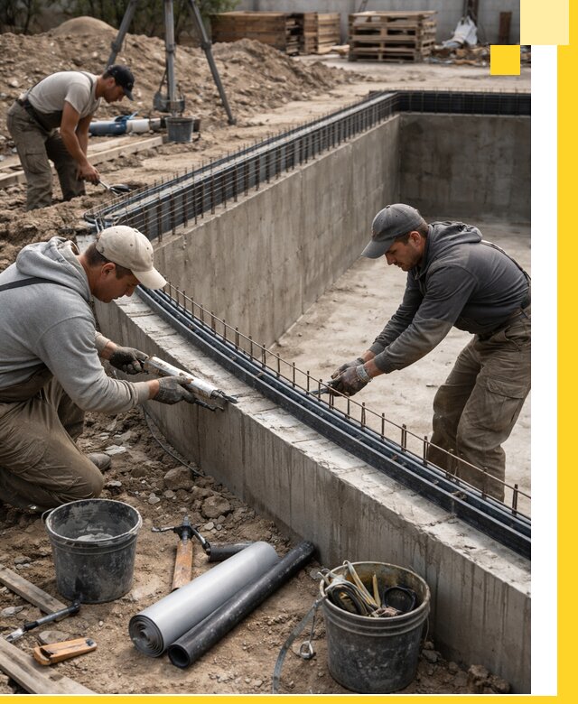 Качественный монтаж чаши бассейна в Климовске под ключ с гарантией