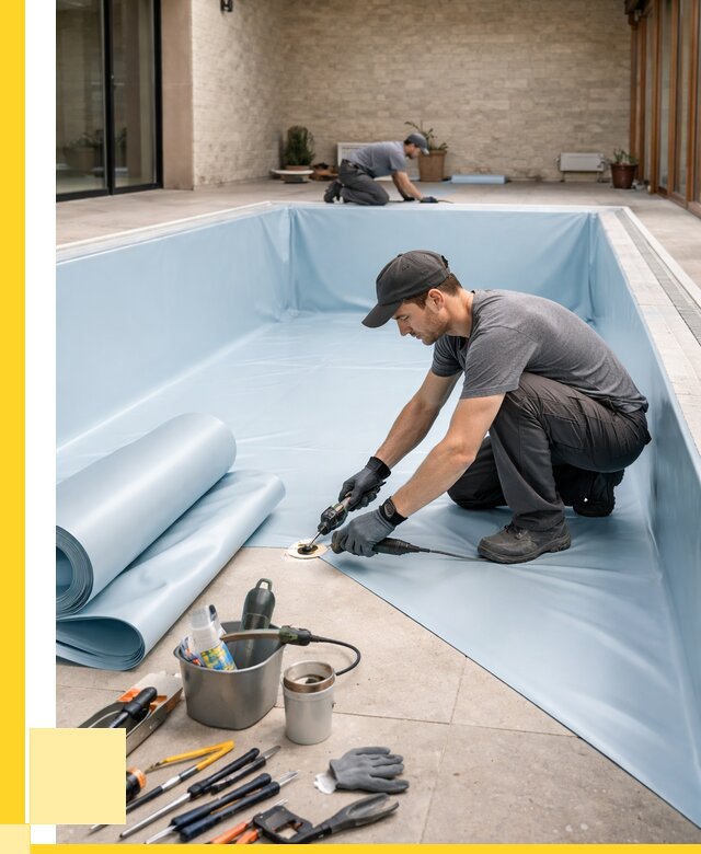 Пленка ПВХ для бассейнов в Климовске от 2532 р. | ЭриданКлс