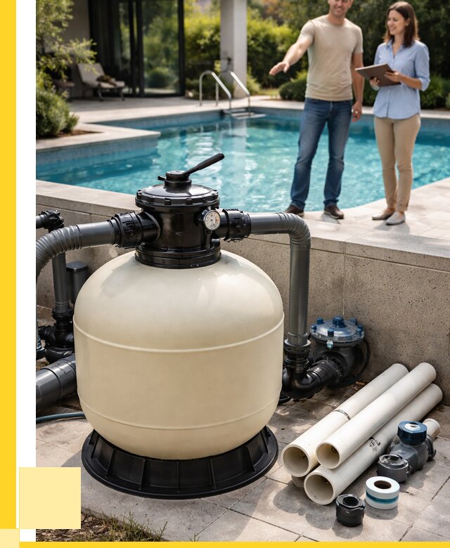 Песочные фильтры для бассейнов в Климовске от 18230 р., ЭриданКлс