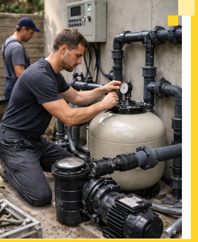 Поставка и монтаж фильтровального оборудования для бассейнов в Климовске