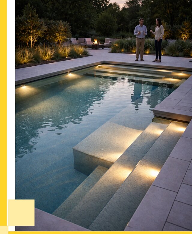 Освещение бассейнов в Климовске под ключ от 25320 р. | ЭриданКлс