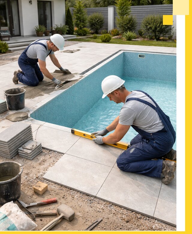 Строительство и монтаж плавательных бассейнов под ключ в Климовске