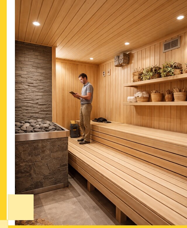 Сауна под ключ в Климовске: от 455760 р. | Строительство — ЭриданКлс