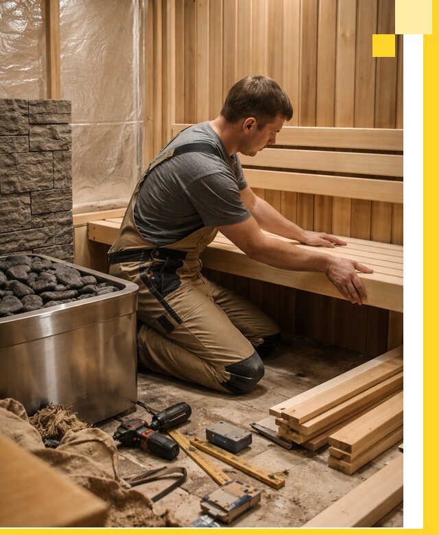 Сауны для дома под ключ с проектированием и монтажом в Климовске