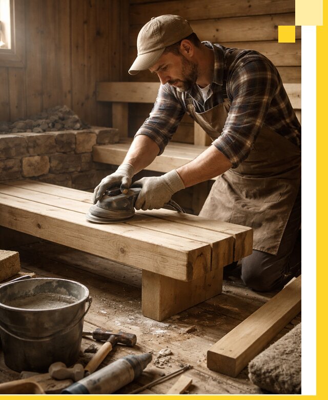 Ремонт бань под ключ в Климовске с гарантией качества и сроков