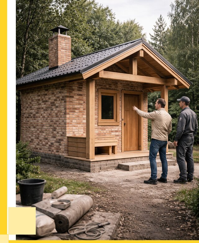 Кирпичные бани и печи в Климовске от 354480 р. | ЭриданКлс