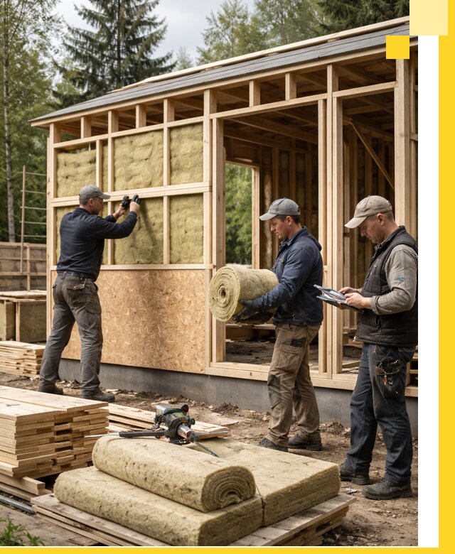 Проектирование и строительство каркасных бань в Климовске под ключ