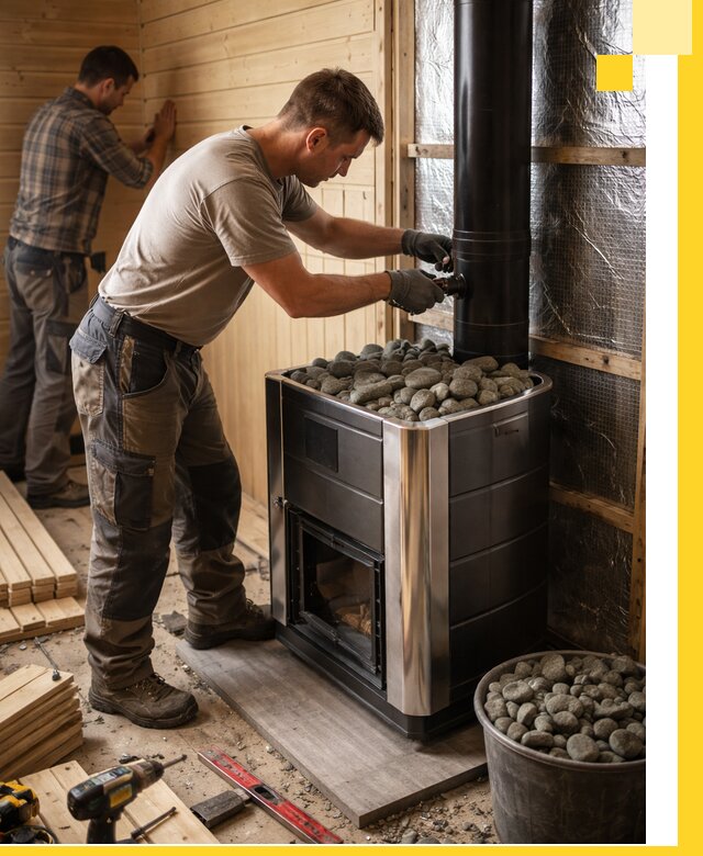 Проектирование и строительство парилок для бани в Климовске под ключ