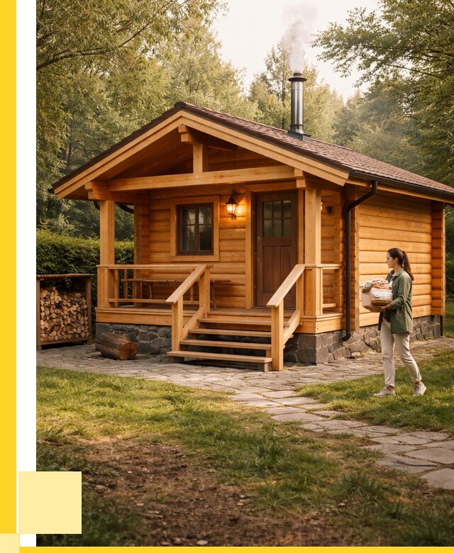 Купить баню под ключ в Климовске от 658320 р. | ЭриданКлс