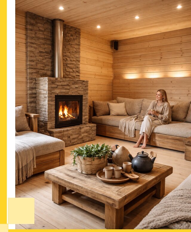 Проект бани с комнатой отдыха в Климовске от 35448 р. | ЭриданКлс