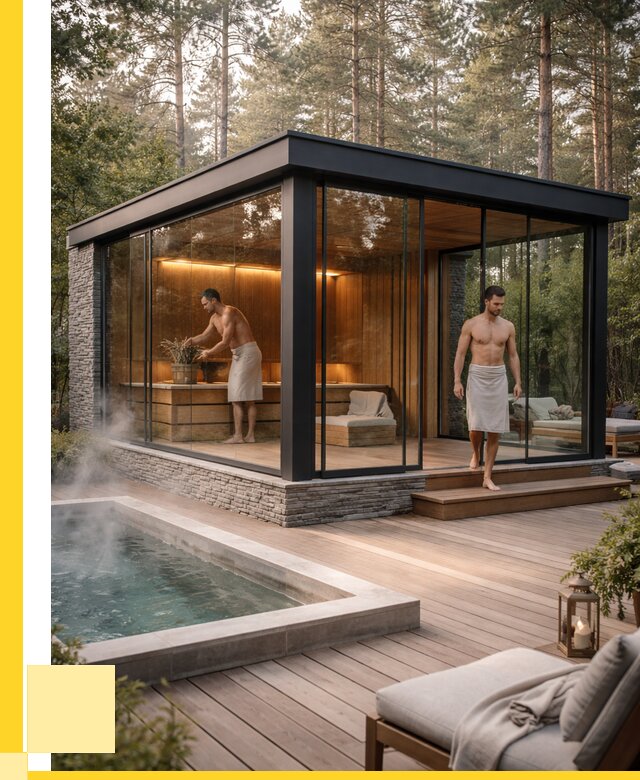 Стеклянные бани и двери в Климовске от 455760 р. | ЭриданКлс