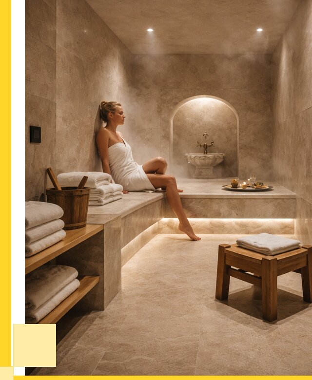 Хамам в квартире под ключ в Климовске от 303840 р. | ЭриданКлс