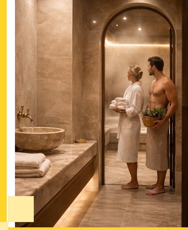 Проект и монтаж сауны и хамама в Климовске от 354480 р., ЭриданКлс